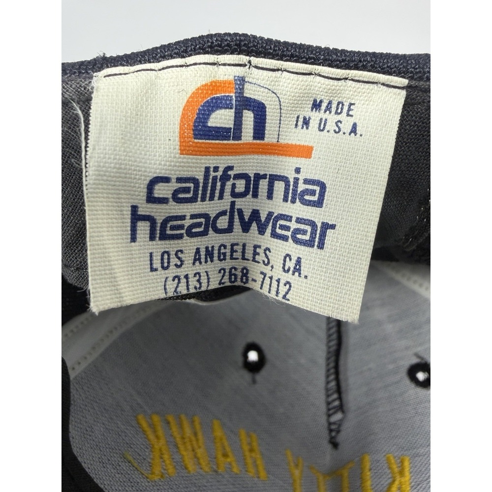 Vintage‎ USS Kitty Hawk CV-63 Snapback Hat Made in USA Navy Aircraft Carrier - Picture 4 of 6